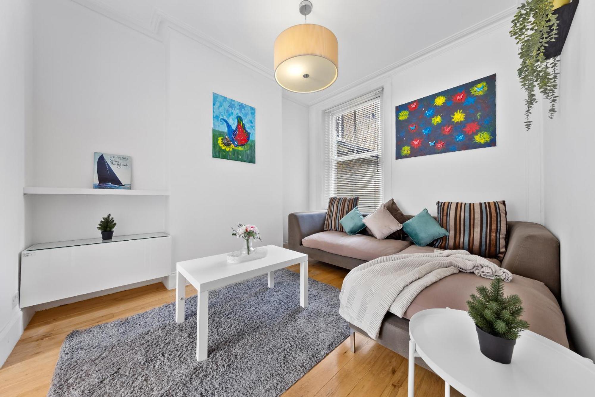 Luxury 4-Bedroom Modern Flat In Central London Steps From Station, Sleeps 9 In Style! Zewnętrze zdjęcie