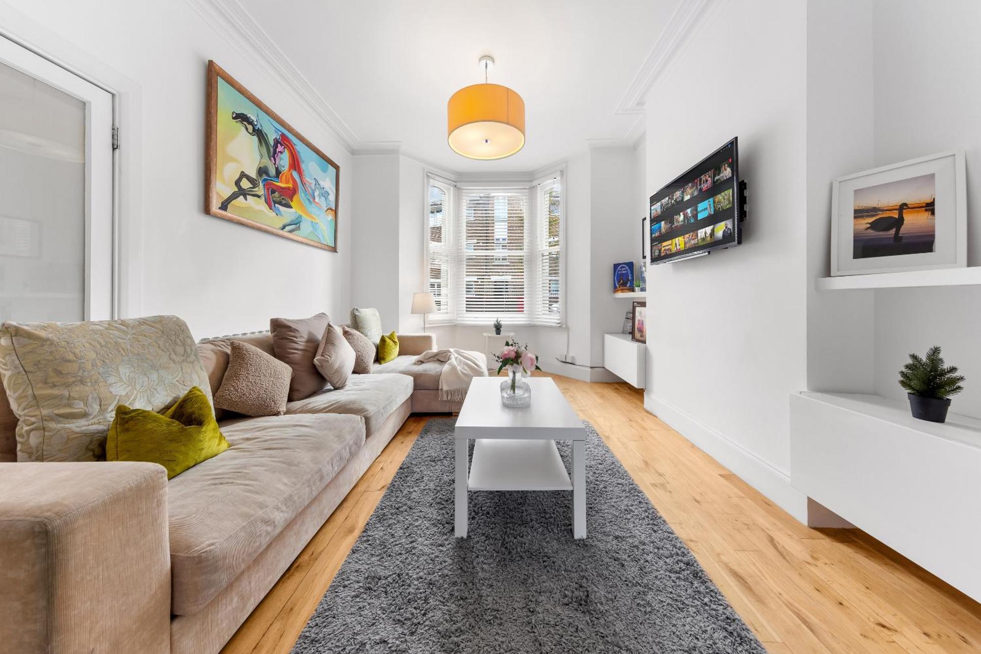 Luxury 4-Bedroom Modern Flat In Central London Steps From Station, Sleeps 9 In Style! Zewnętrze zdjęcie